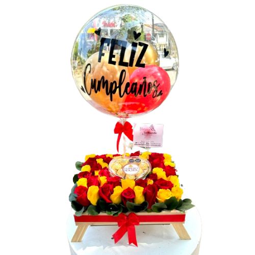 Arreglo de cumpleaños- floristería Cali